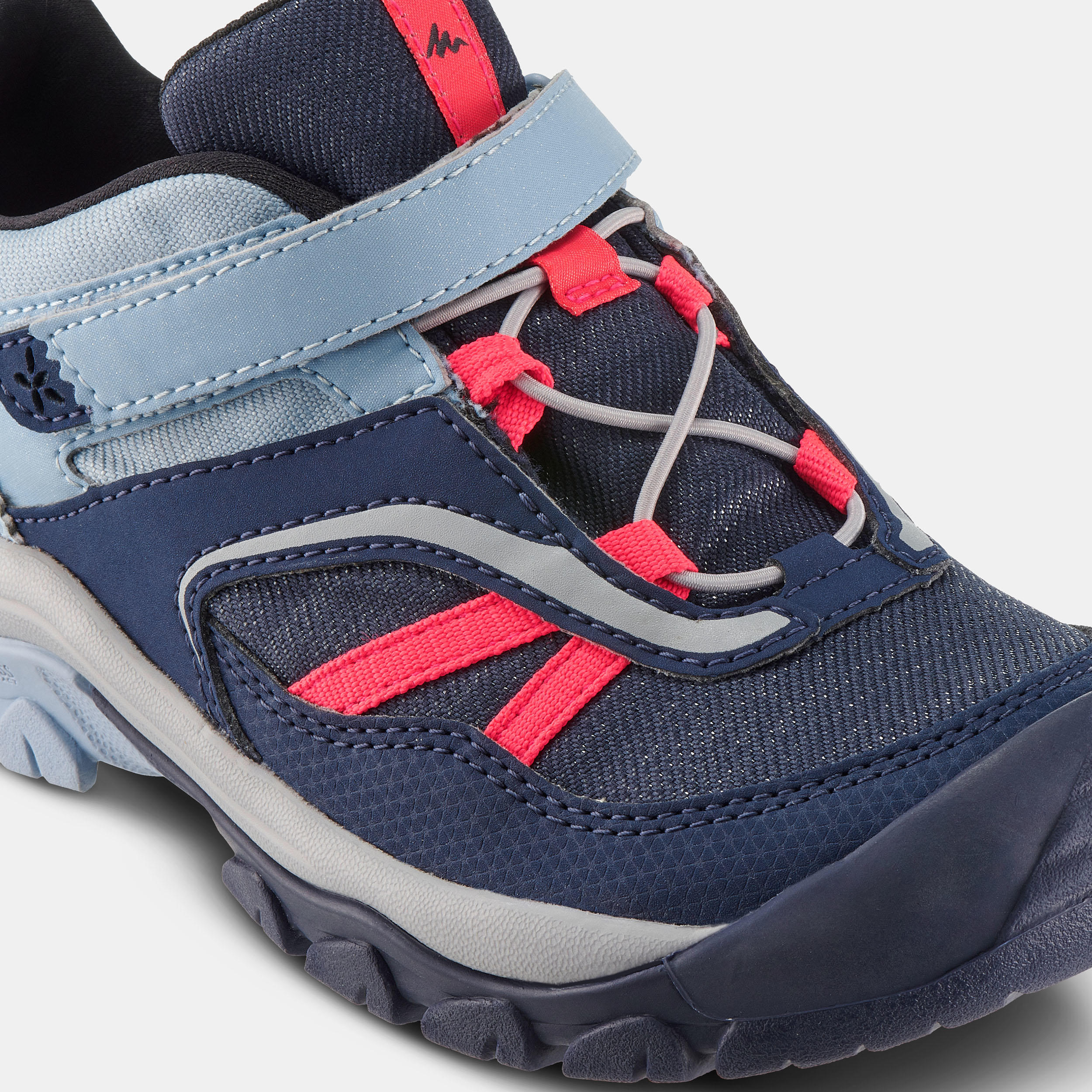 Kids' Hiking Waterproof Shoes  - CROSSROCK blue pink - C9½-1½ 5/6