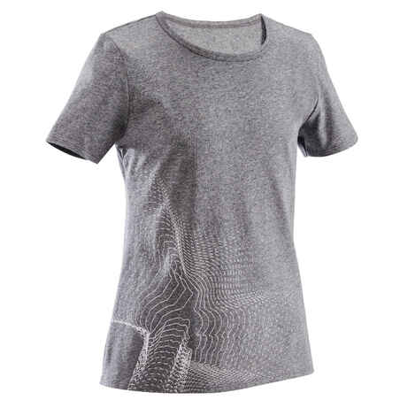 Kids' Basic T-Shirt - Dark Grey/Print