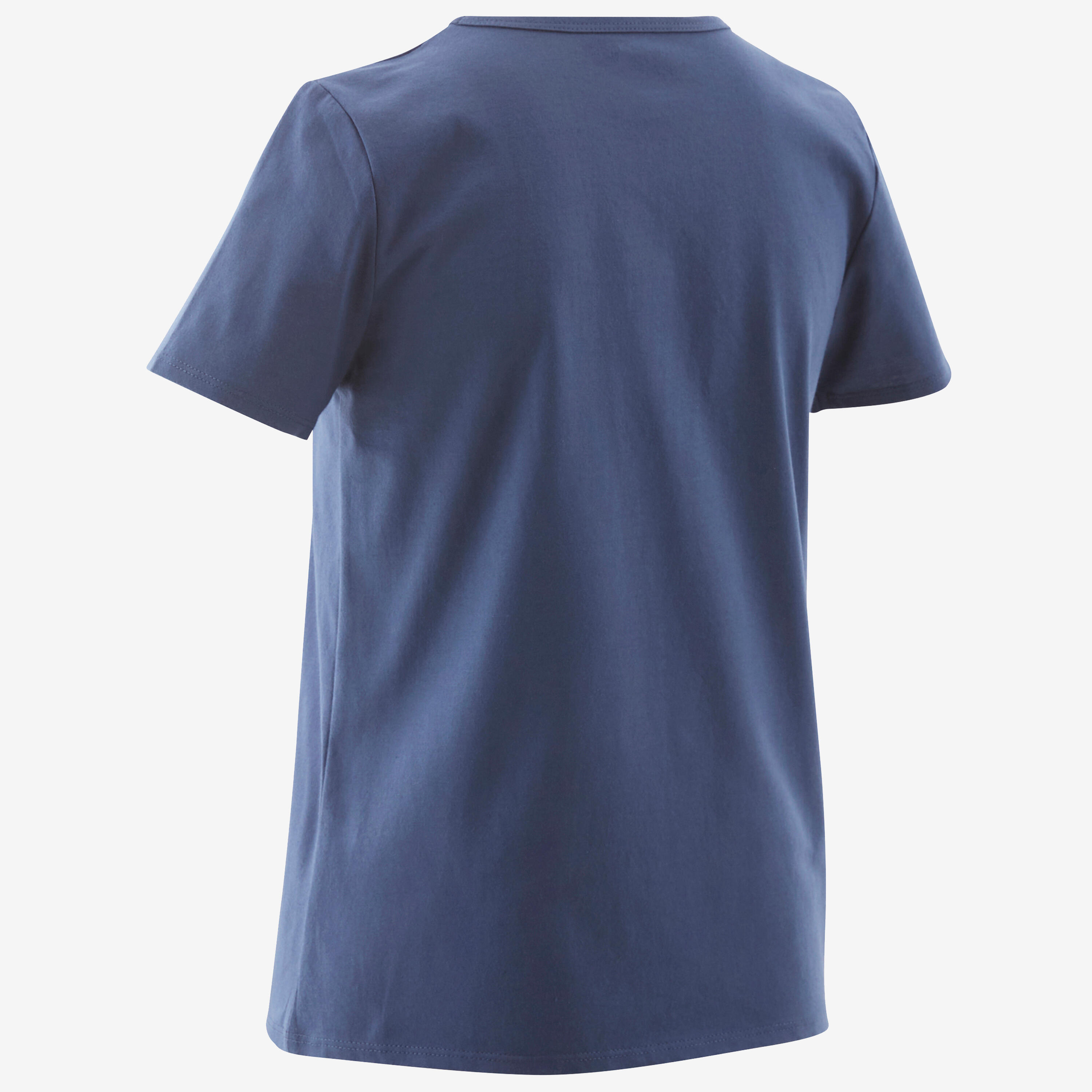 Kids' Basic T-Shirt - Blue Jean Print 3/4