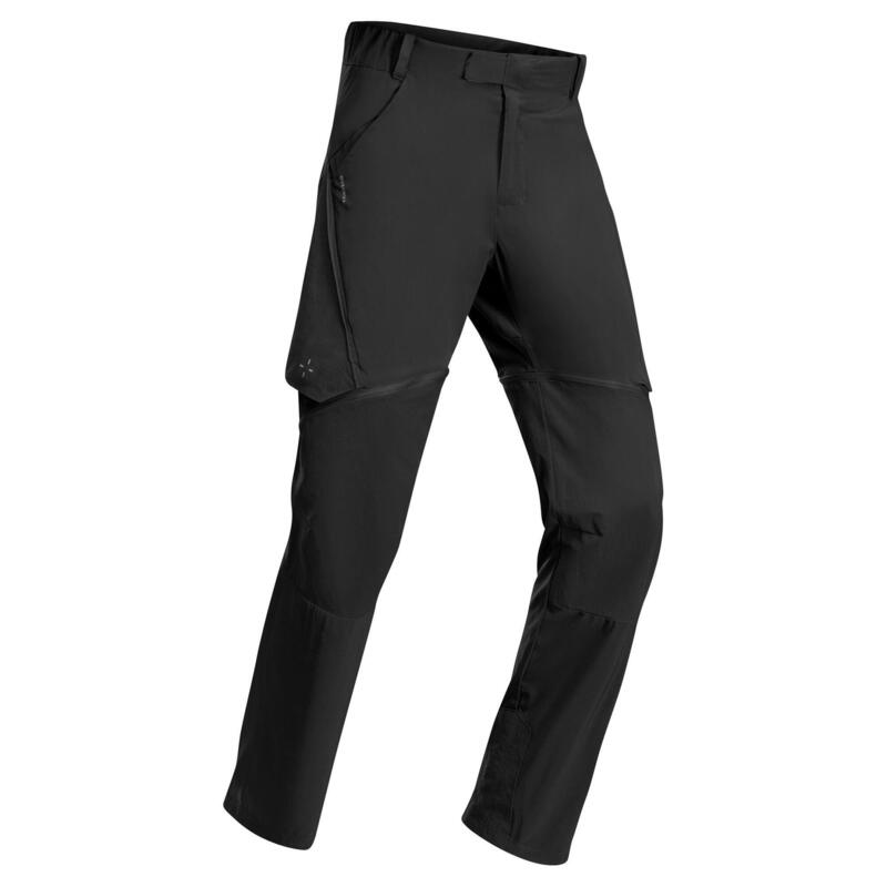 Pantaloni modulabili trekking bambino MH500 neri