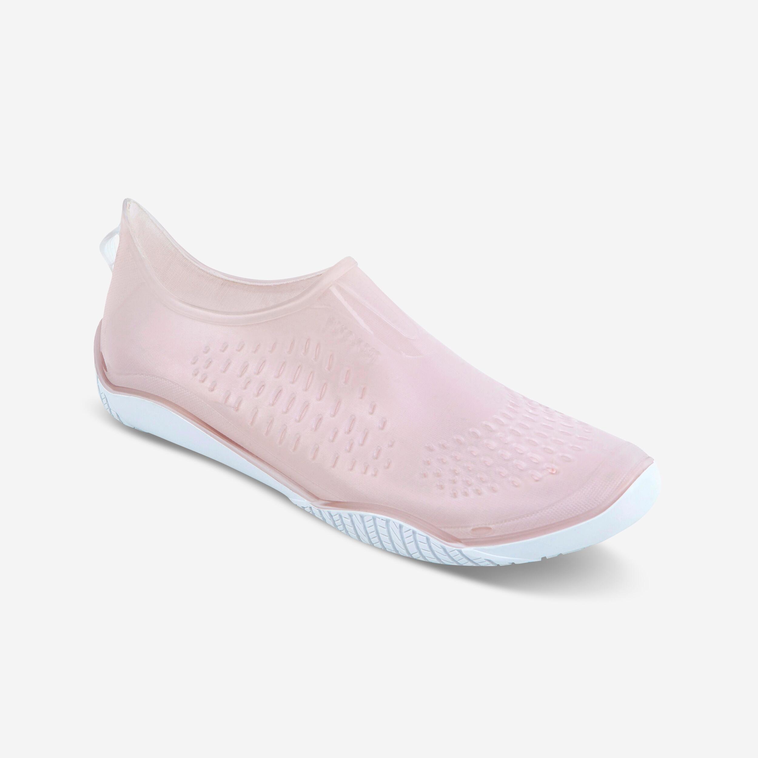 Escarpines Acuaticos Aquabike Aquagym Fitshoe Azul Vaquero Decathlon