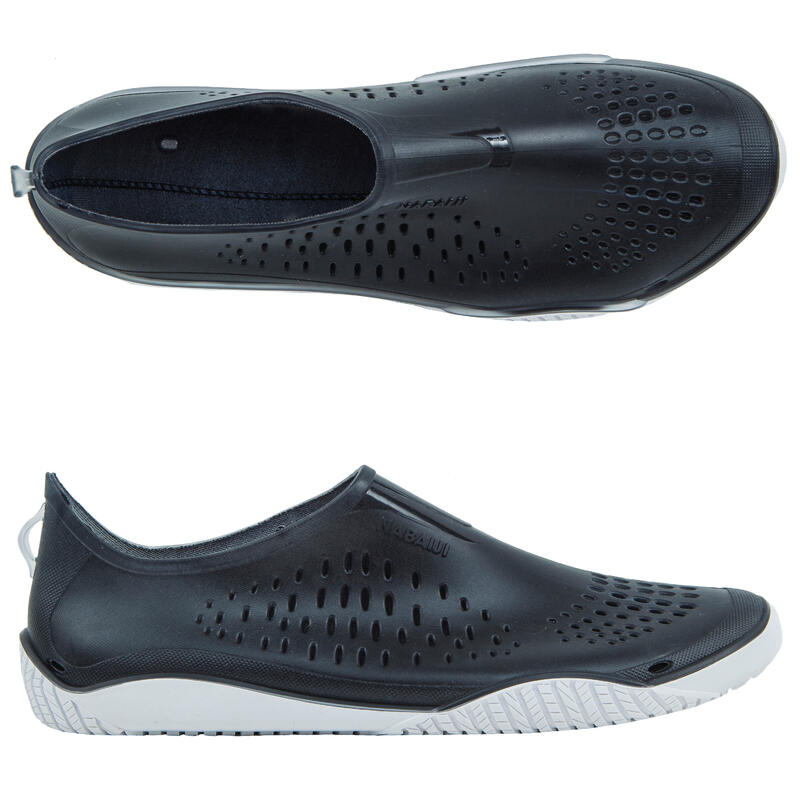 Aquafit, aquabiking and aqua-aerobics shoes Fitshoe - black - Decathlon