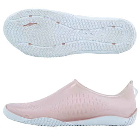 Aquafit, aquabiking and aqua-aerobics shoes Fitshoe - light pink