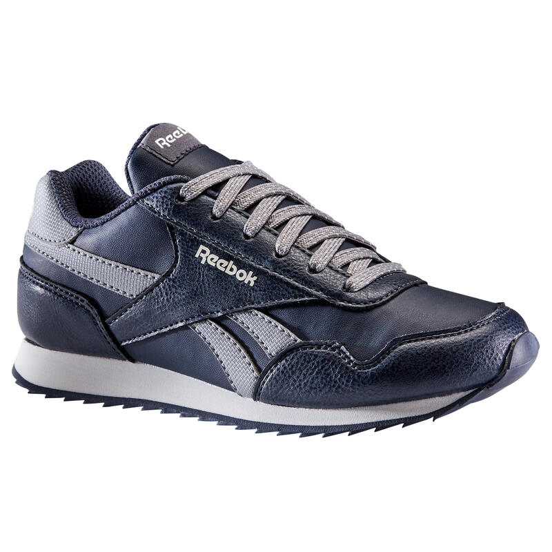 Chaussures de marche enfant Reebok Classic marine / gris lacets