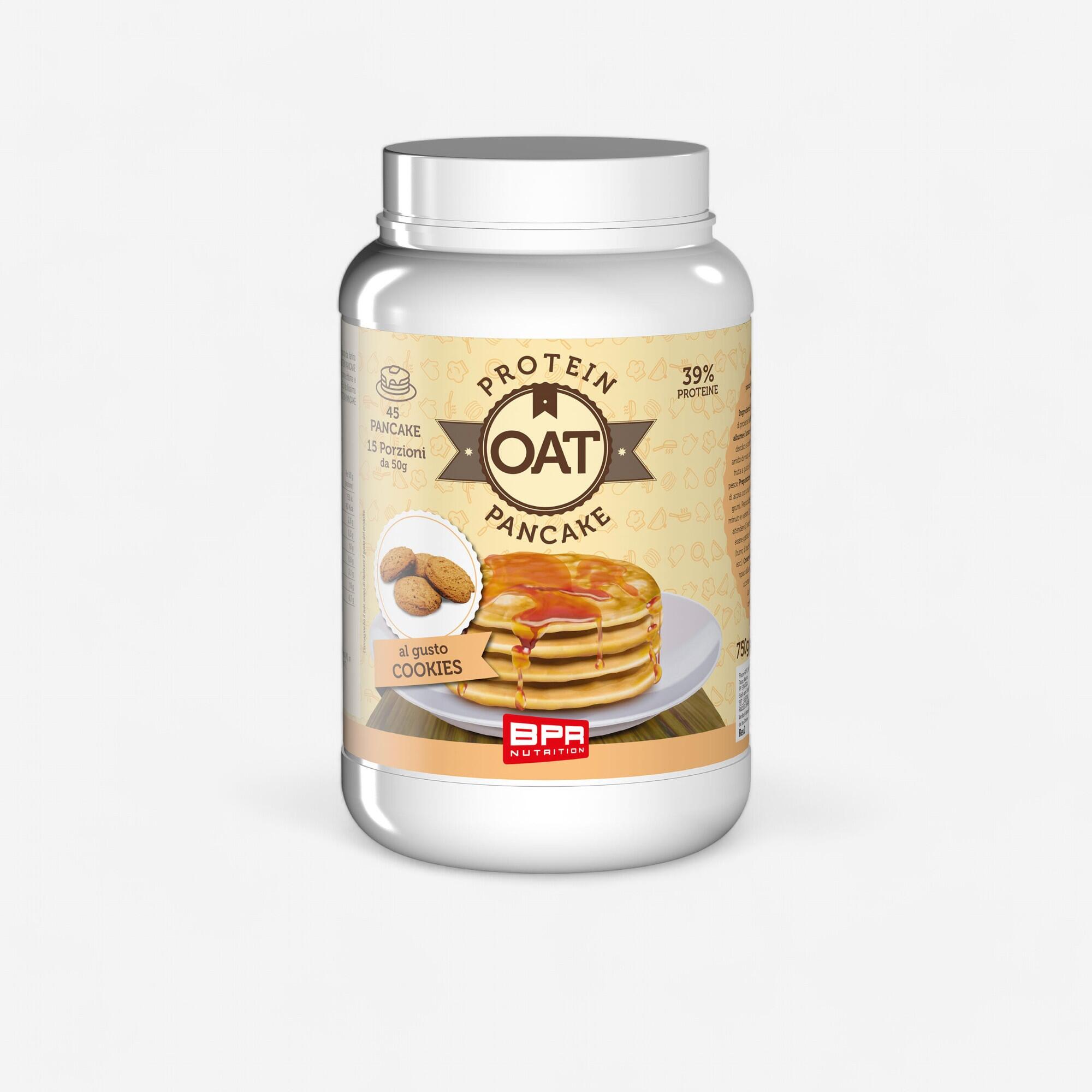 Decathlon | PREPARATO PANCAKE PROTEICO IN POLVERE BPR GUSTO COOKIES 750 G |  Bpr Nutrition