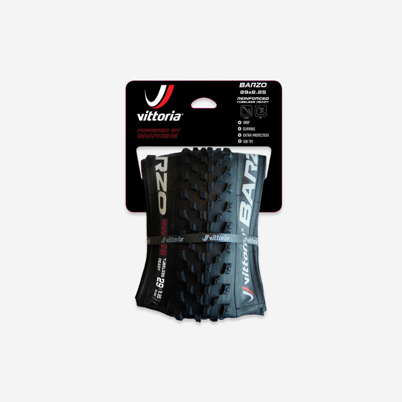 Buitenband voor mountainbike BARZO Tubeless Ready VERSTEVIGD KARKAS 29 x 2.25"