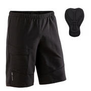 Men's Mountain Bike ST100 Shorts - Black