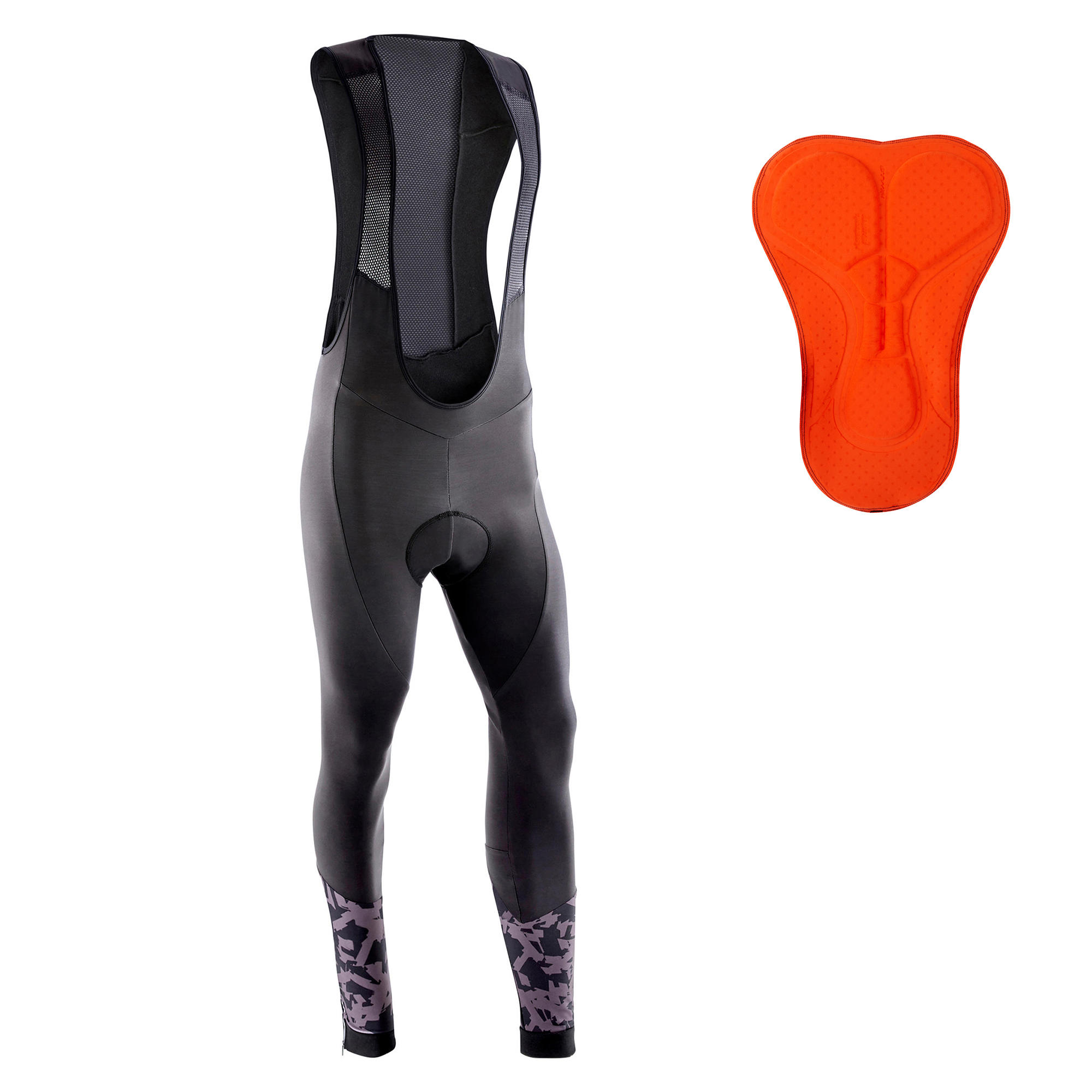 Colanți cu bretele MTB ST 500 Negru Bărbați La Oferta Online decathlon imagine La Oferta Online
