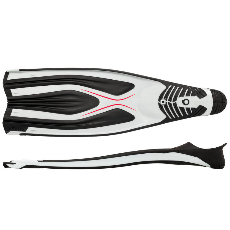 Diving Fins - FF 500 Power White Black