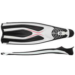 Diving Fins - FF 500 Power White Black