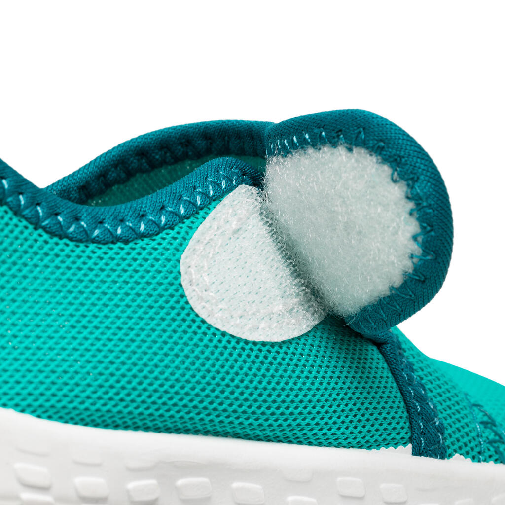 Chaussures aquatiques Bébé - Aquashoes 100 Turquoise