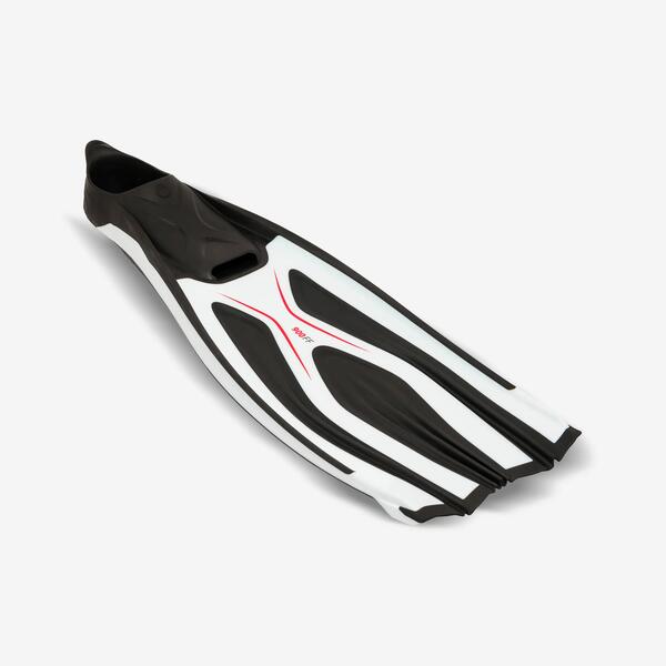 SUBEA Aletas Buceo FF 500 Power Blanco/Negro