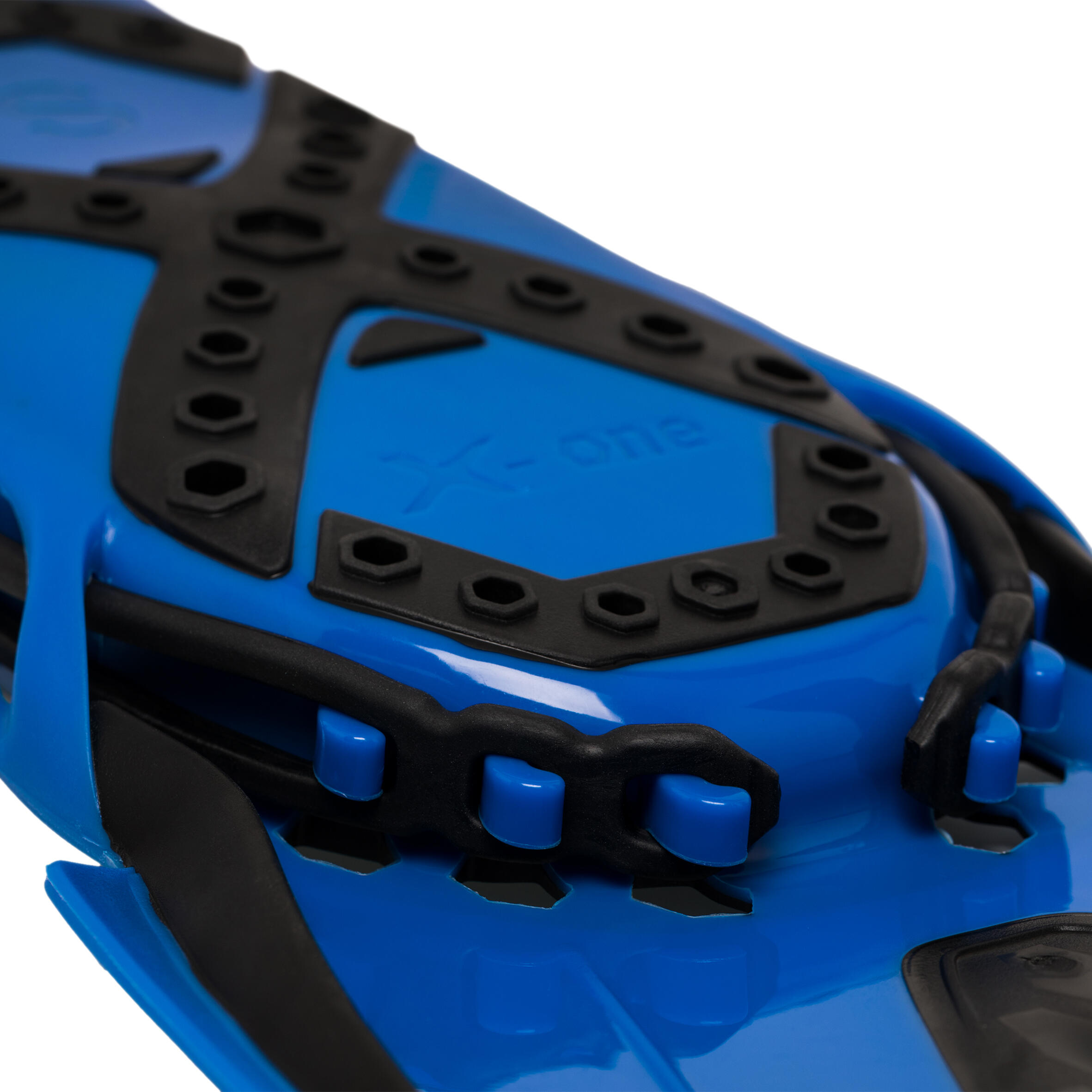 Palmes de snorkeling  X-one junior enfant noir et bleu 4/5
