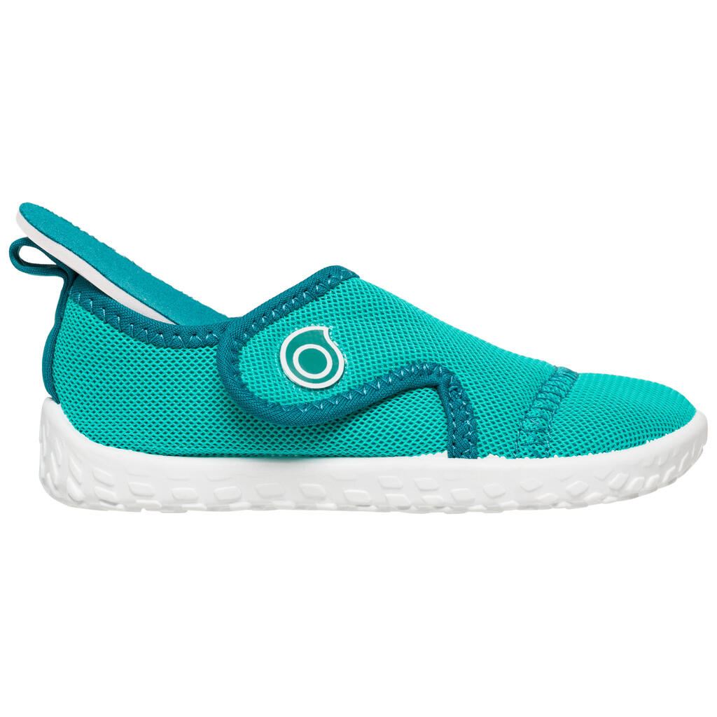 Chaussures aquatiques Bébé - Aquashoes 100 Turquoise