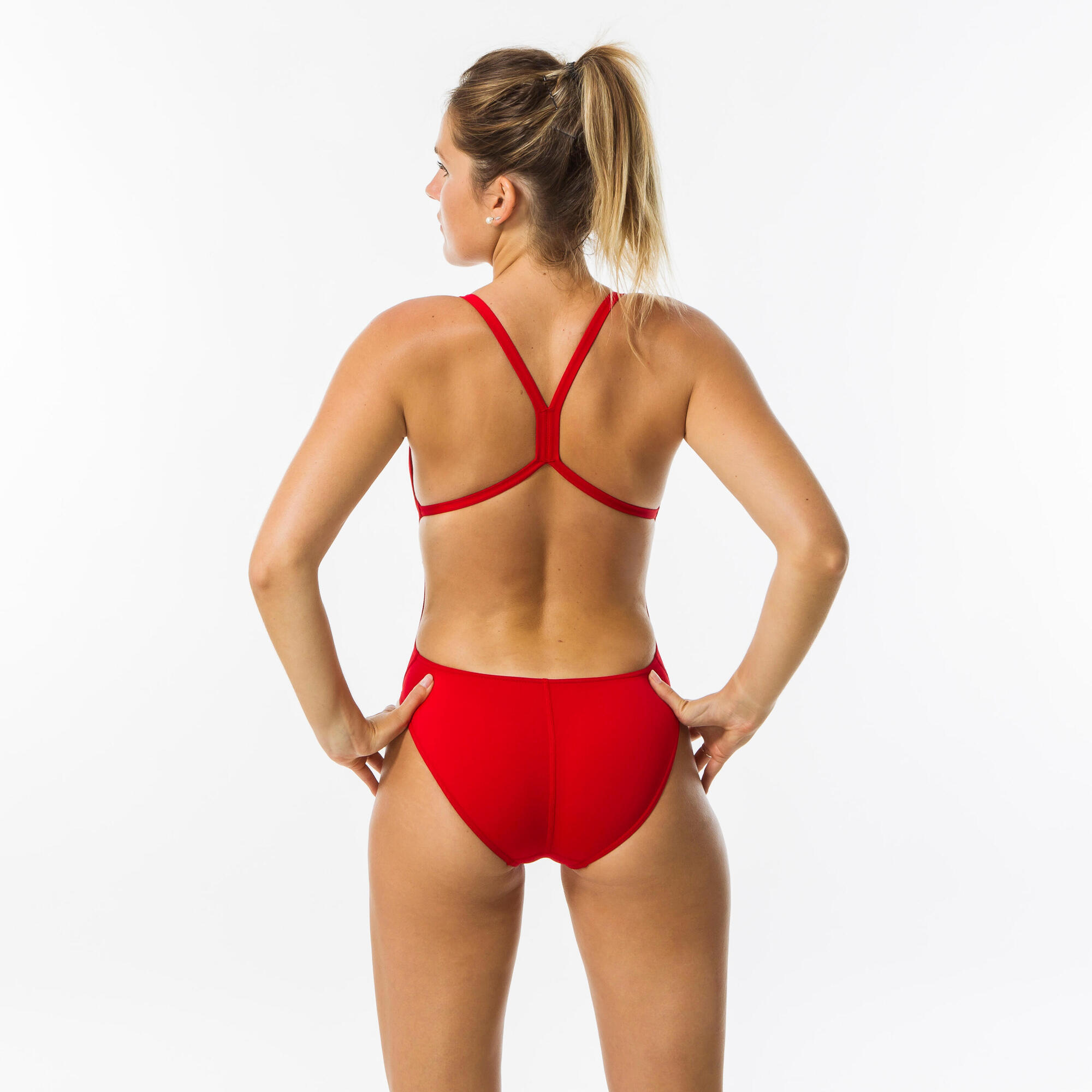 ARENA COSTUME INTERO DA DONNA SOLID TECH RED