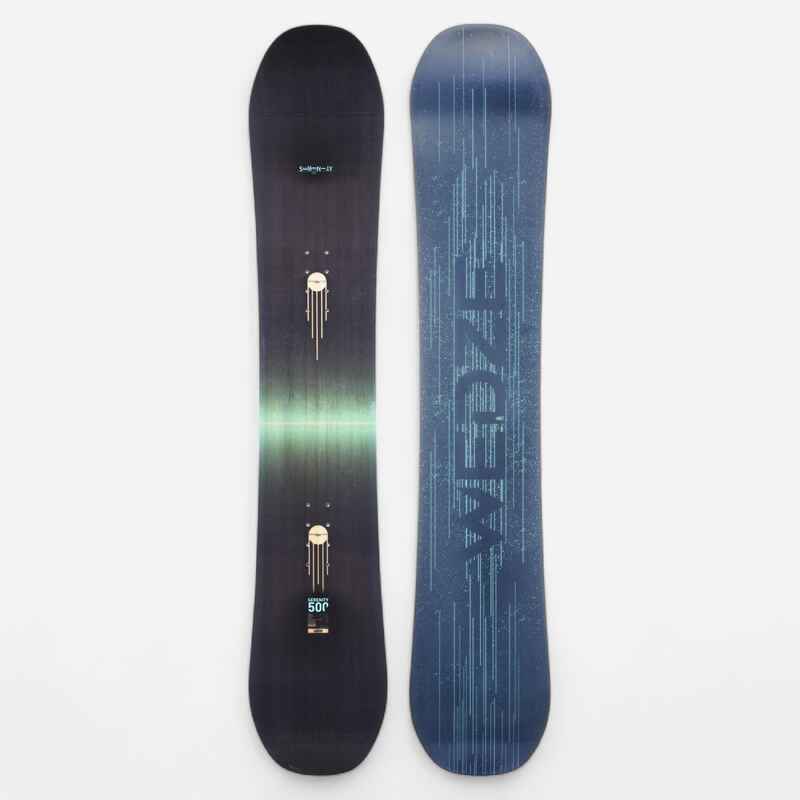 Snowboard Piste/Freeride Serenity 500 Damen blau