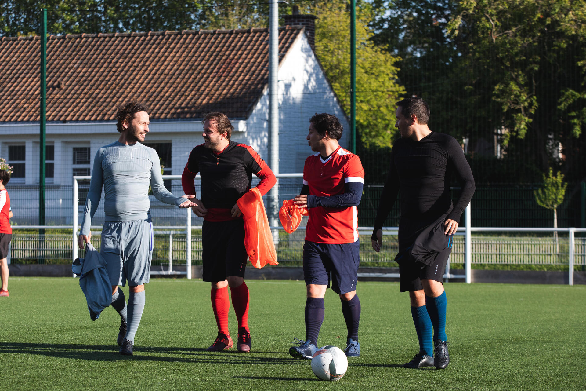 Fußballkleidung für jedes Wetter