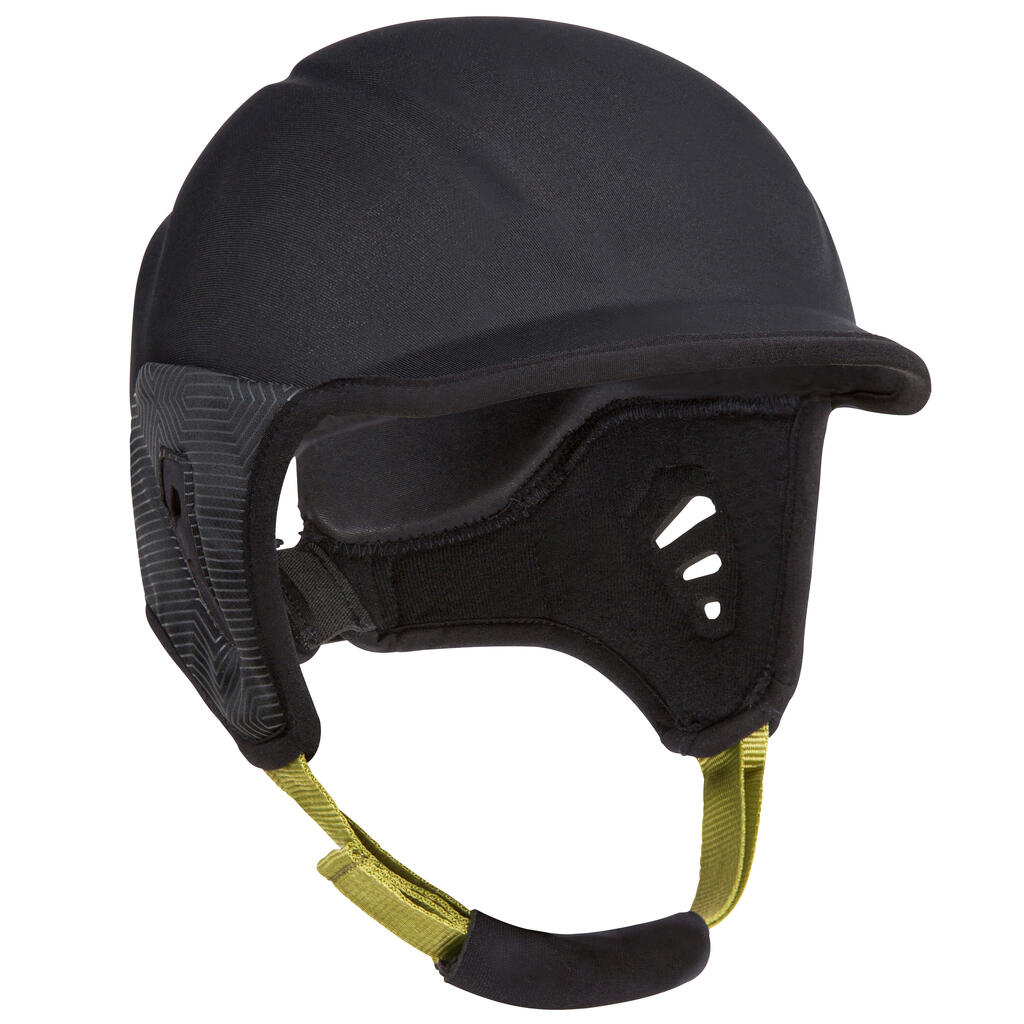 Surfing helmet yellow