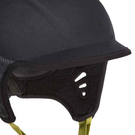 Helmet for surfing. black