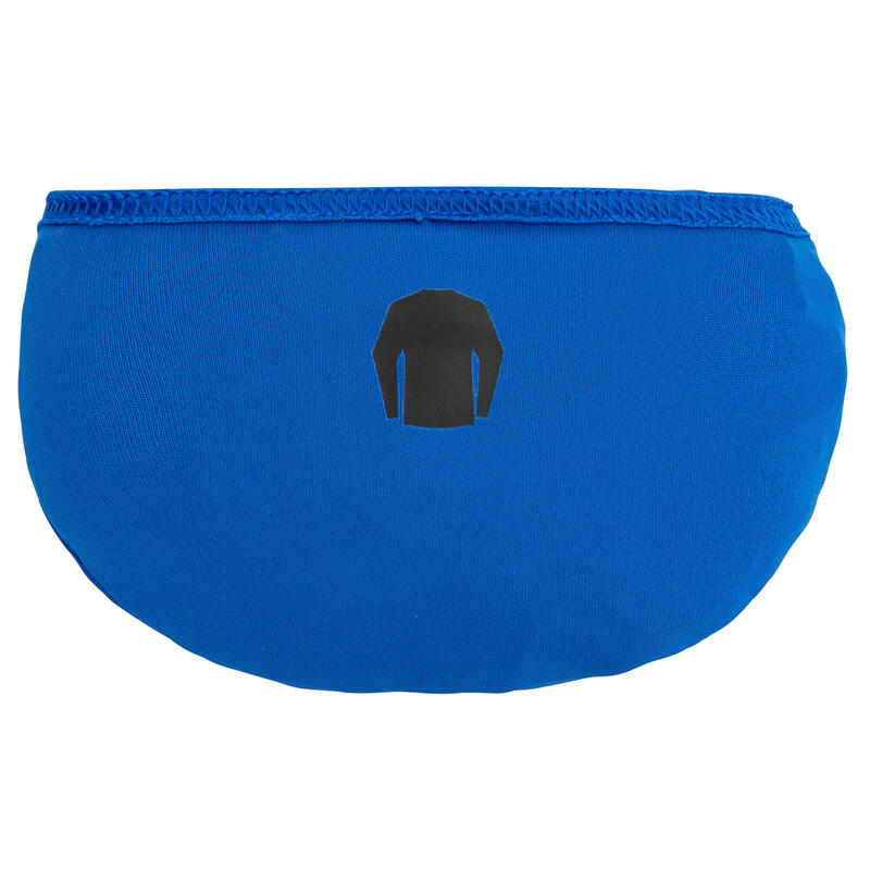 Çocuk Slim Fit Uzun Kollu UV Korumalı Tişört - Mavi - Desenli - 100