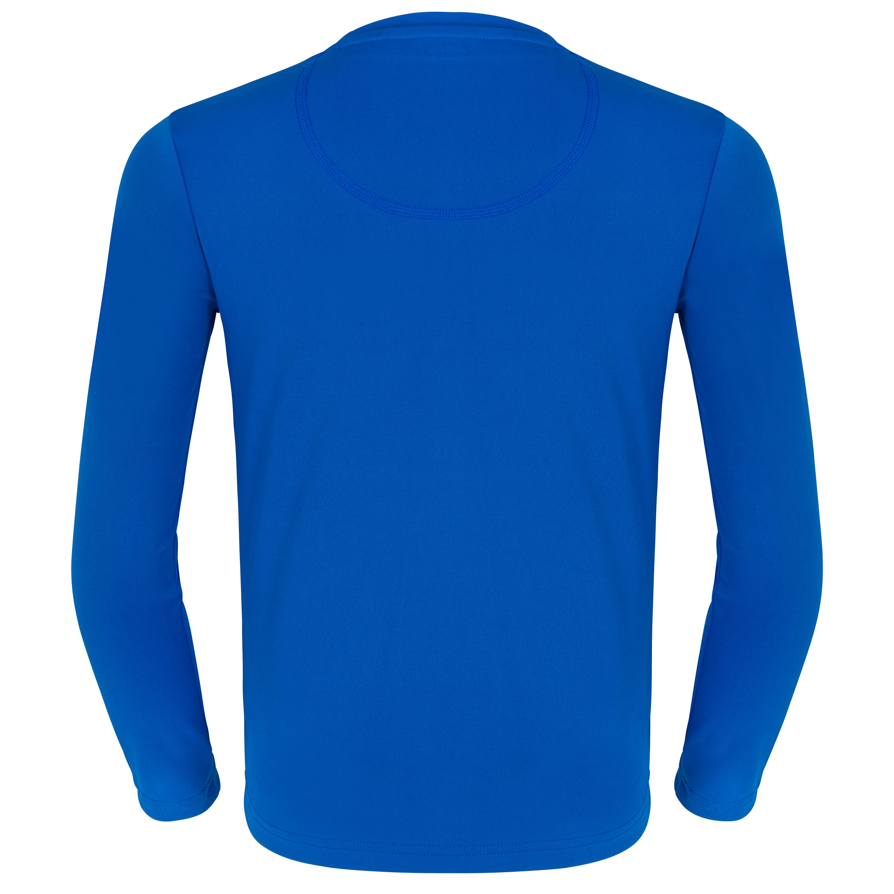 FUJI Long sleeve T-shirt(blue) ポーカーズ Boys' Blue Long Sleeve T-Shirt with Rainbow and Tractor