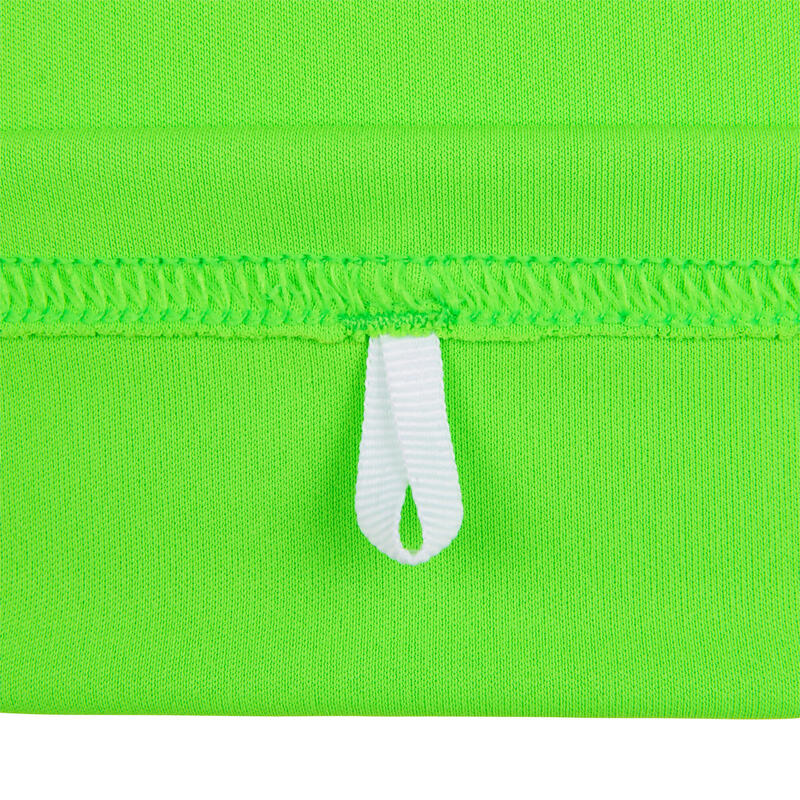 Çocuk Slim Fit Kısa Kollu UV Korumalı Tişört - Yeşil - Desenli - 100