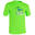 Uv-shirt kind met korte mouwen groen met print (4-8 j.)