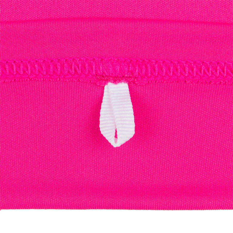 Kaos anak selancar lengan panjang print anti-UV - pink