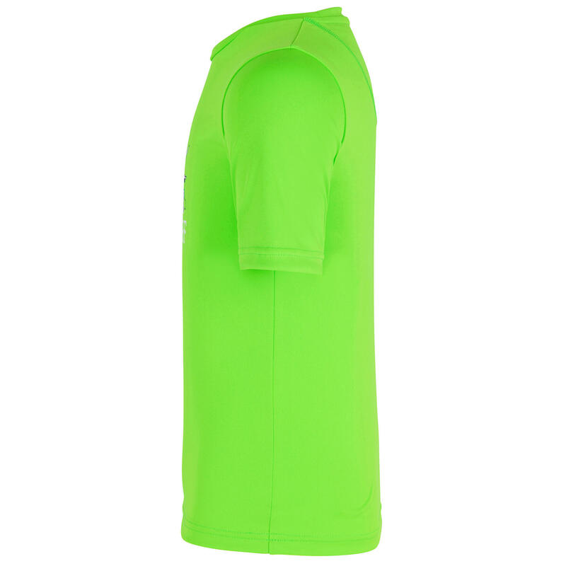 Maglia anti-UV surf bambino 100 verde