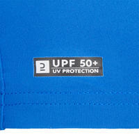 Plava dečja majica dugih rukava za surfovanje sa zaštitom od UV zraka