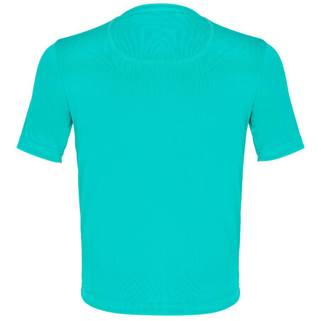 kids’ anti-UV printed surfing water T-shirt - turquoise