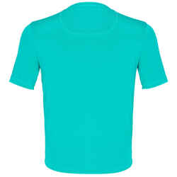 kids’ anti-UV printed surfing water T-shirt - turquoise