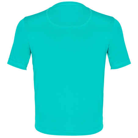 kids’ anti-UV printed surfing water T-shirt - turquoise