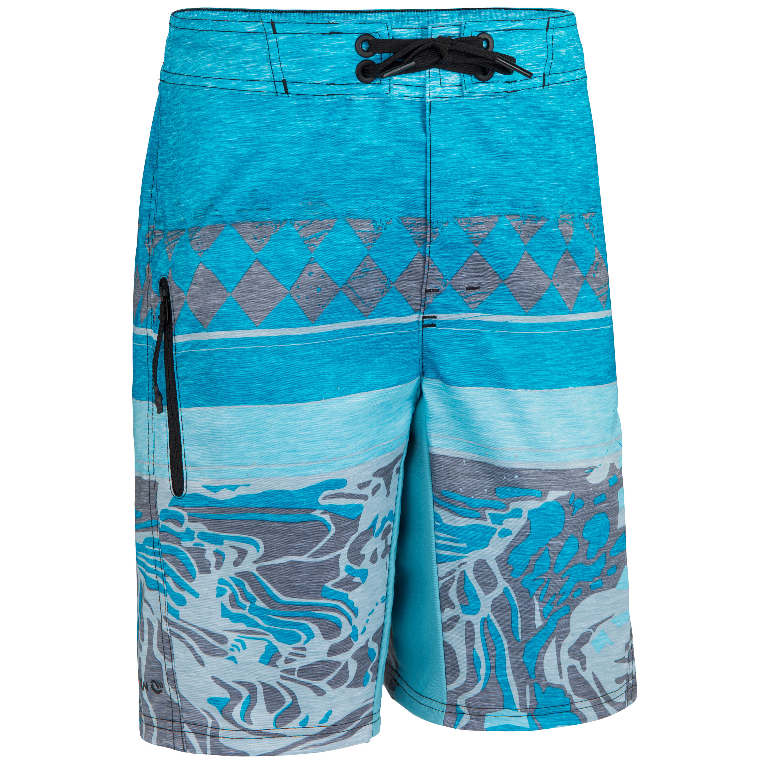 Șort Surf 500 Albastru Băieți La Oferta Online decathlon imagine La Oferta Online