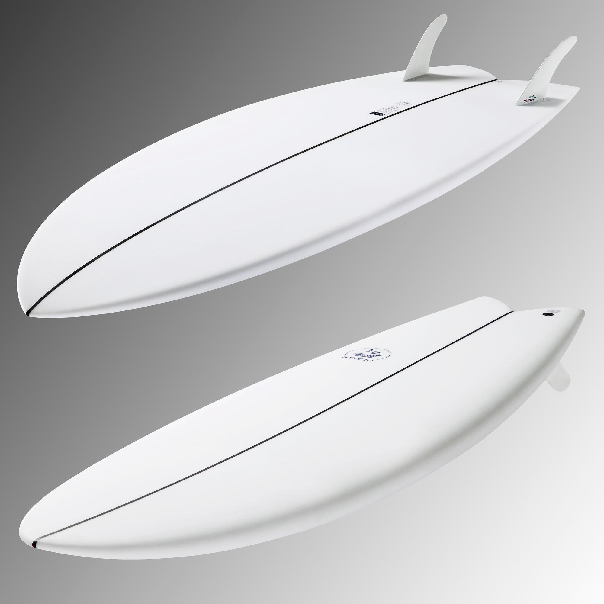 FISH 900 5'8" 35 L. Supplied with 2 twin fins.