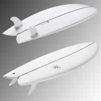 Surfboard Surf Fish 900 6'1" 42 L. inkl. 2 Twin-Finnen