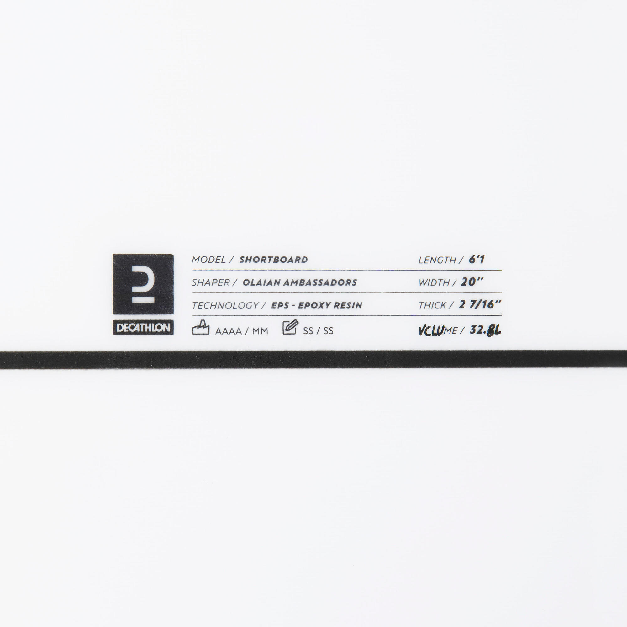 SHORTBOARD 900 6 1