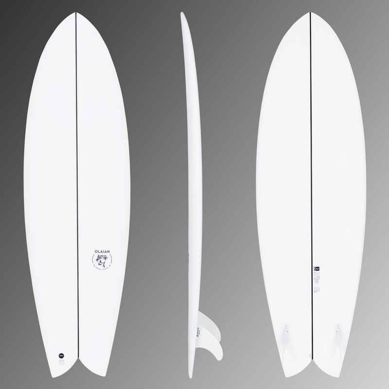Surfboard Fish 900 6'1" 42 L inkl. 2 Twin-Finnen