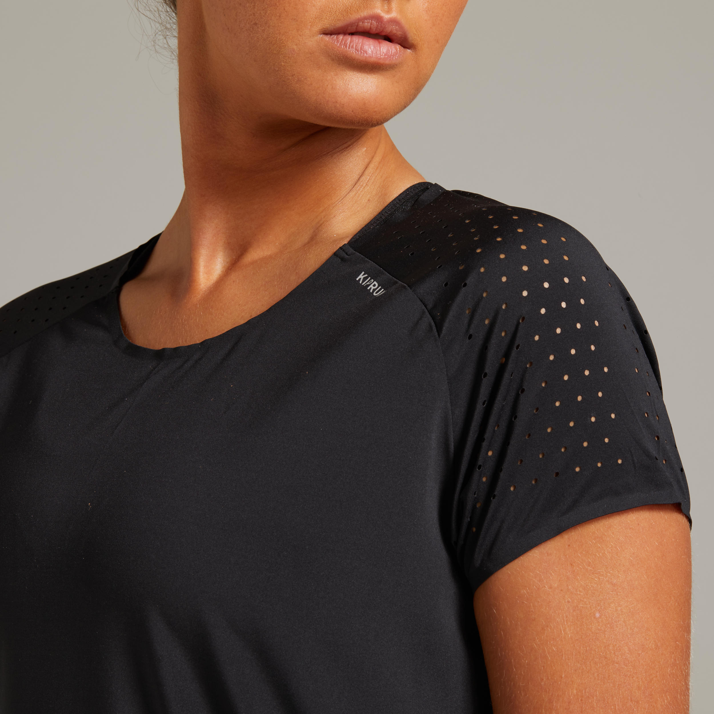 Women's Ultra Lightweight Running TShirt Black