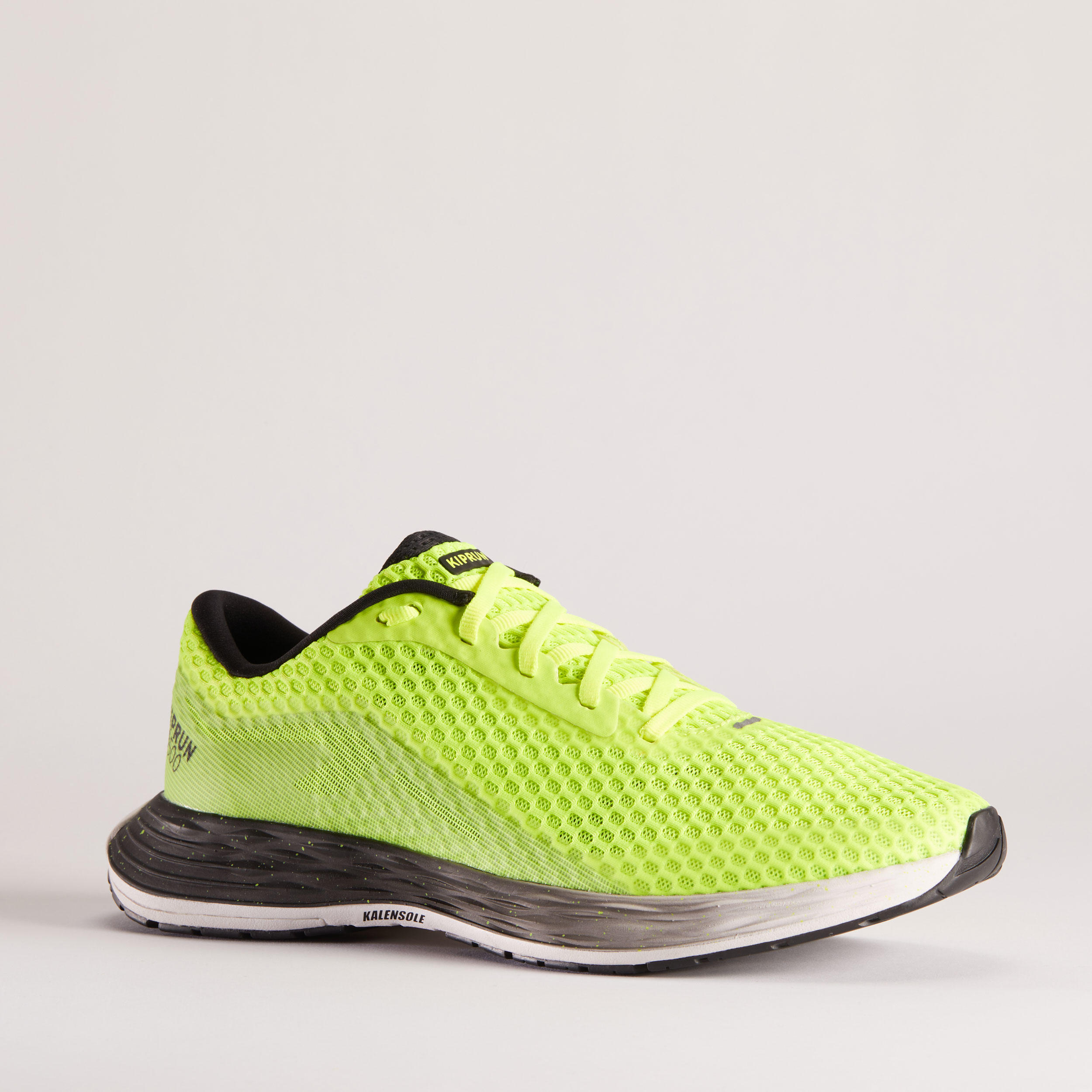 Dynamic Kiprun KD500 Men's Running Shoes - yellow black 2/11
