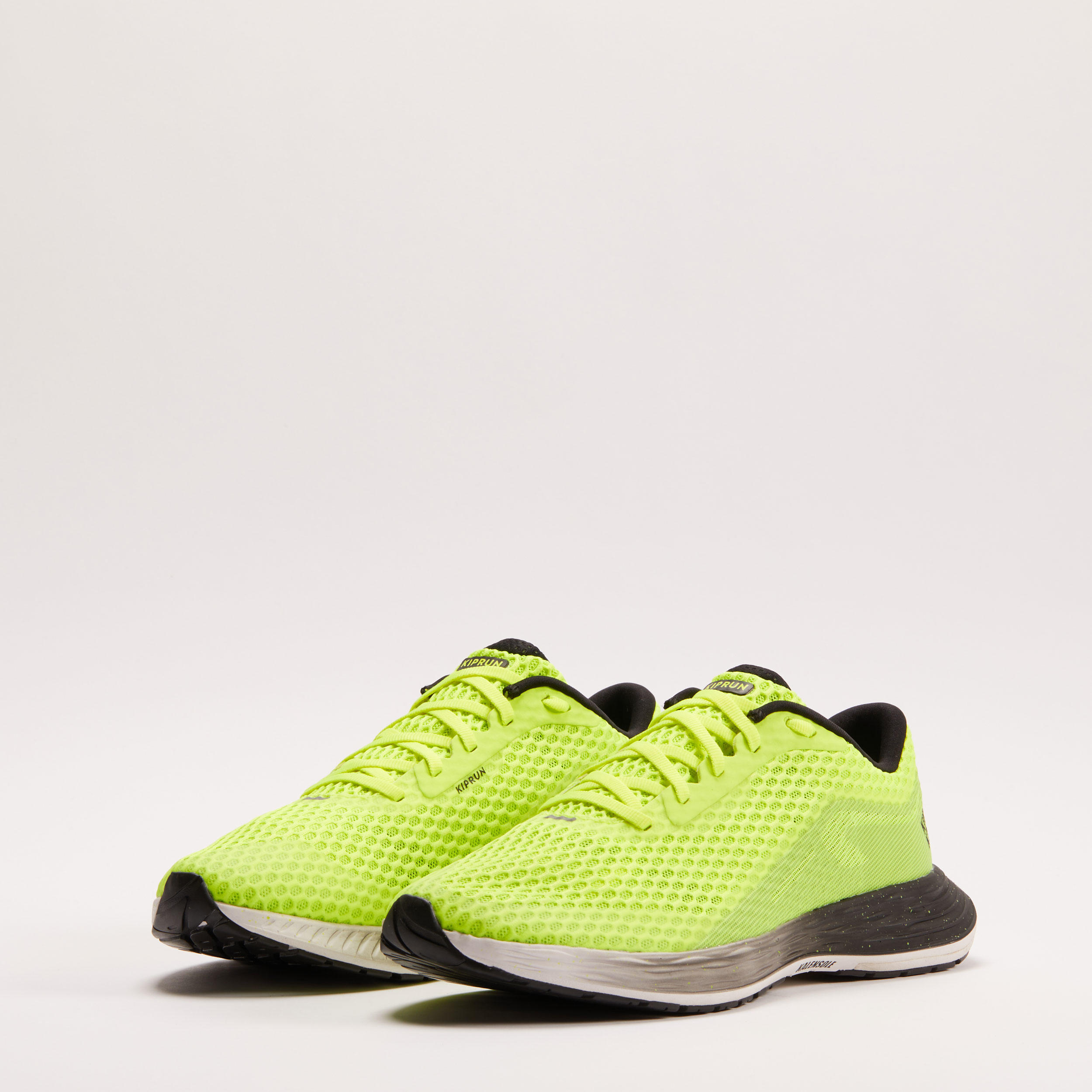 Dynamic Kiprun KD500 Men's Running Shoes - yellow black 10/11