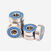 JEU DE 8 ROULEMENTS DE SKATEBOARD HAUTE QUALITE BR500 BLEUS