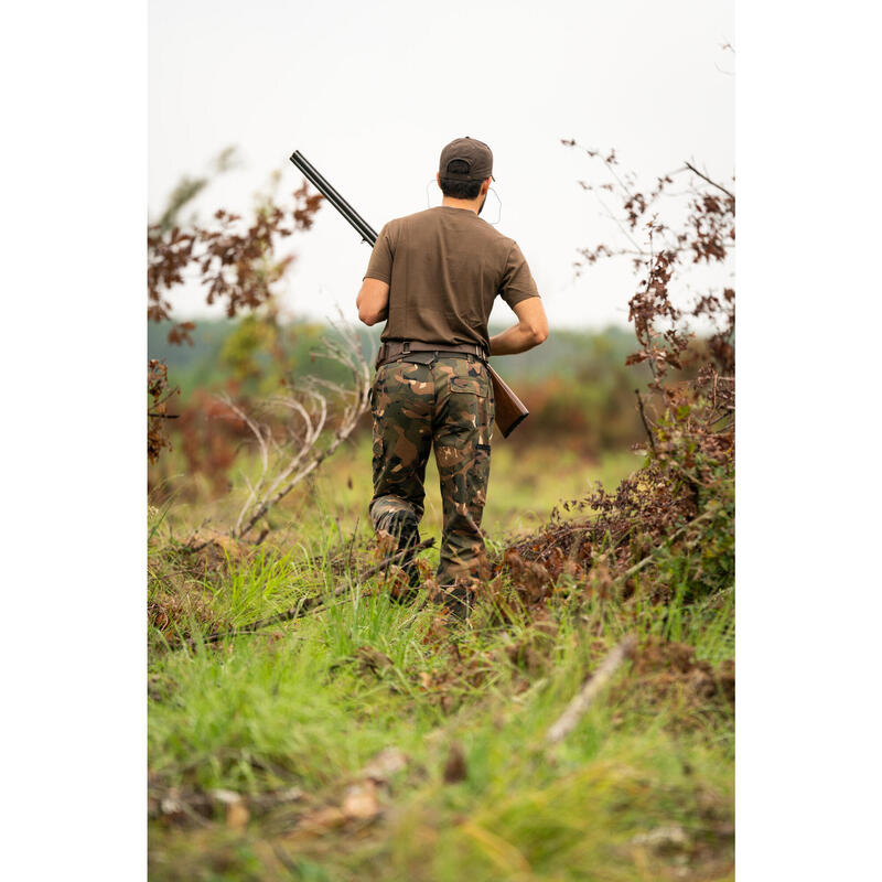 Casquette chasse légère et respirante 500 Marron