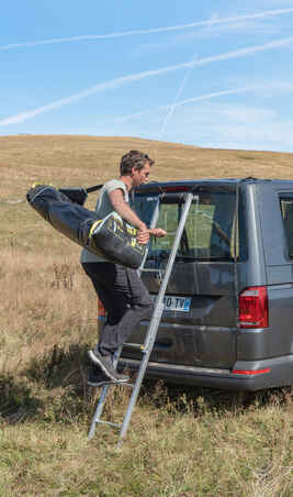 ROOFTOP TENT VAN 500 FRESH & BLACK 2 P