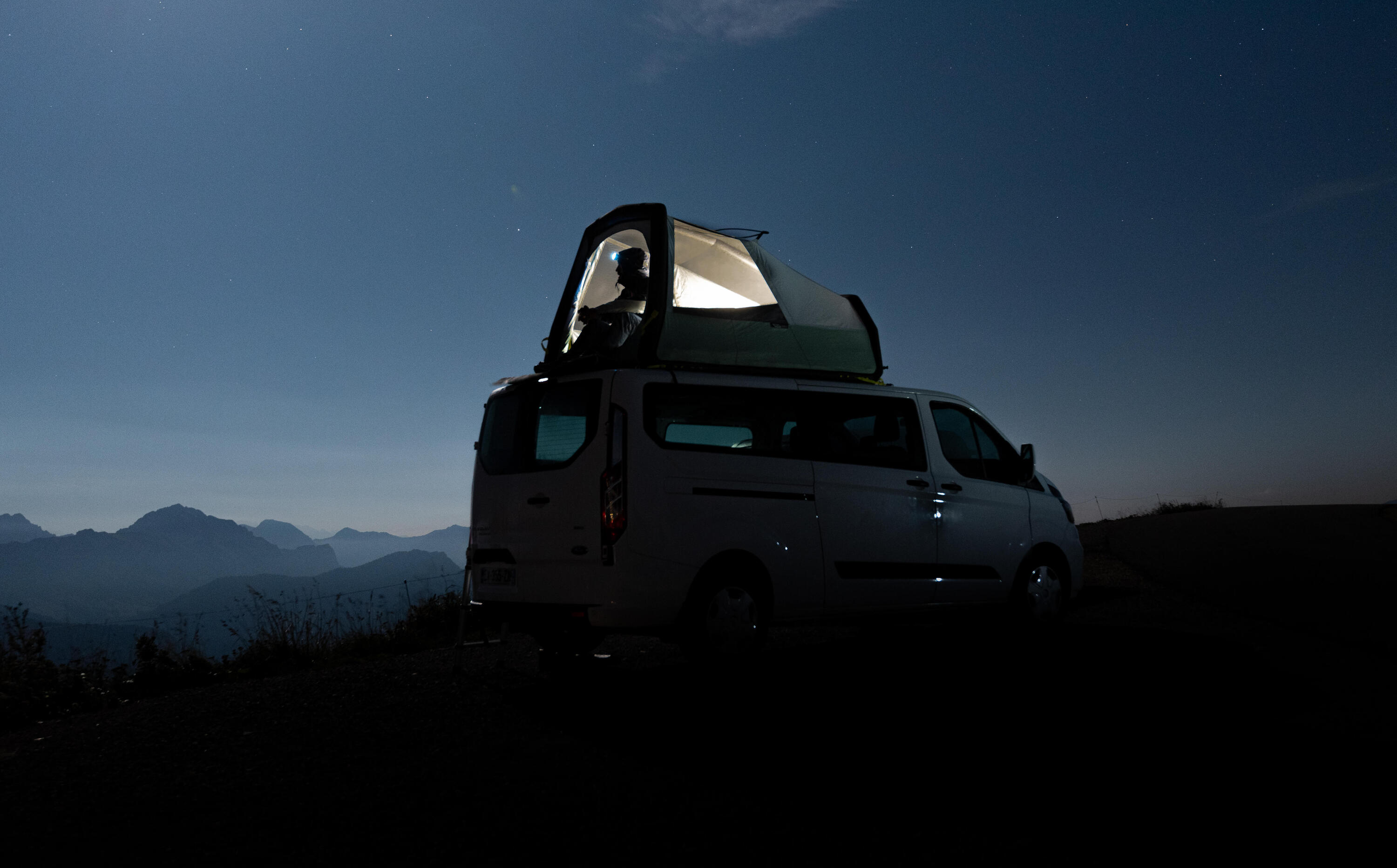 Tente de van gonflable 2 places, Fresh & Black 16/18