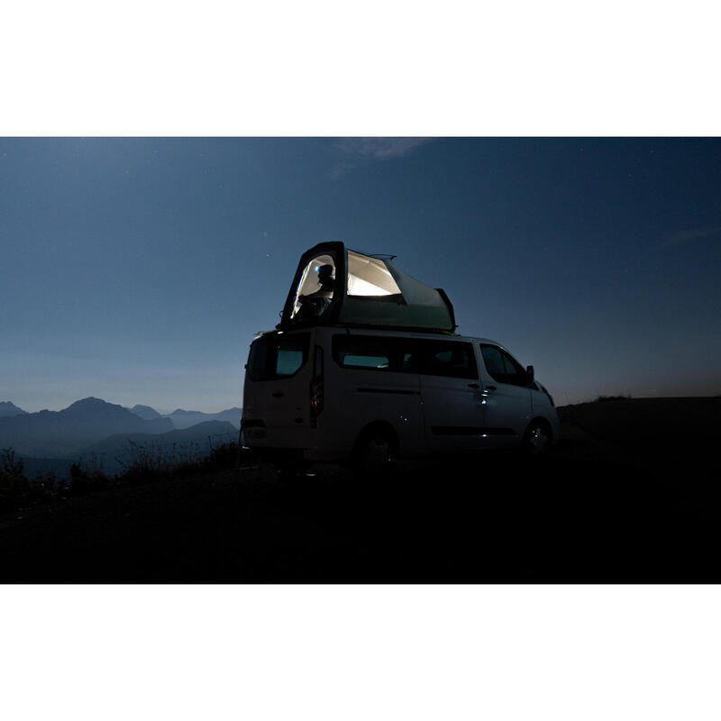 Cort auto cu montare pe plafonul mașinii tip van 500 Fresh&Black 2 persoane