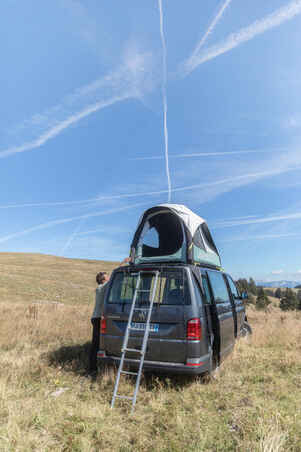 ROOFTOP TENT VAN 500 FRESH & BLACK 2 P