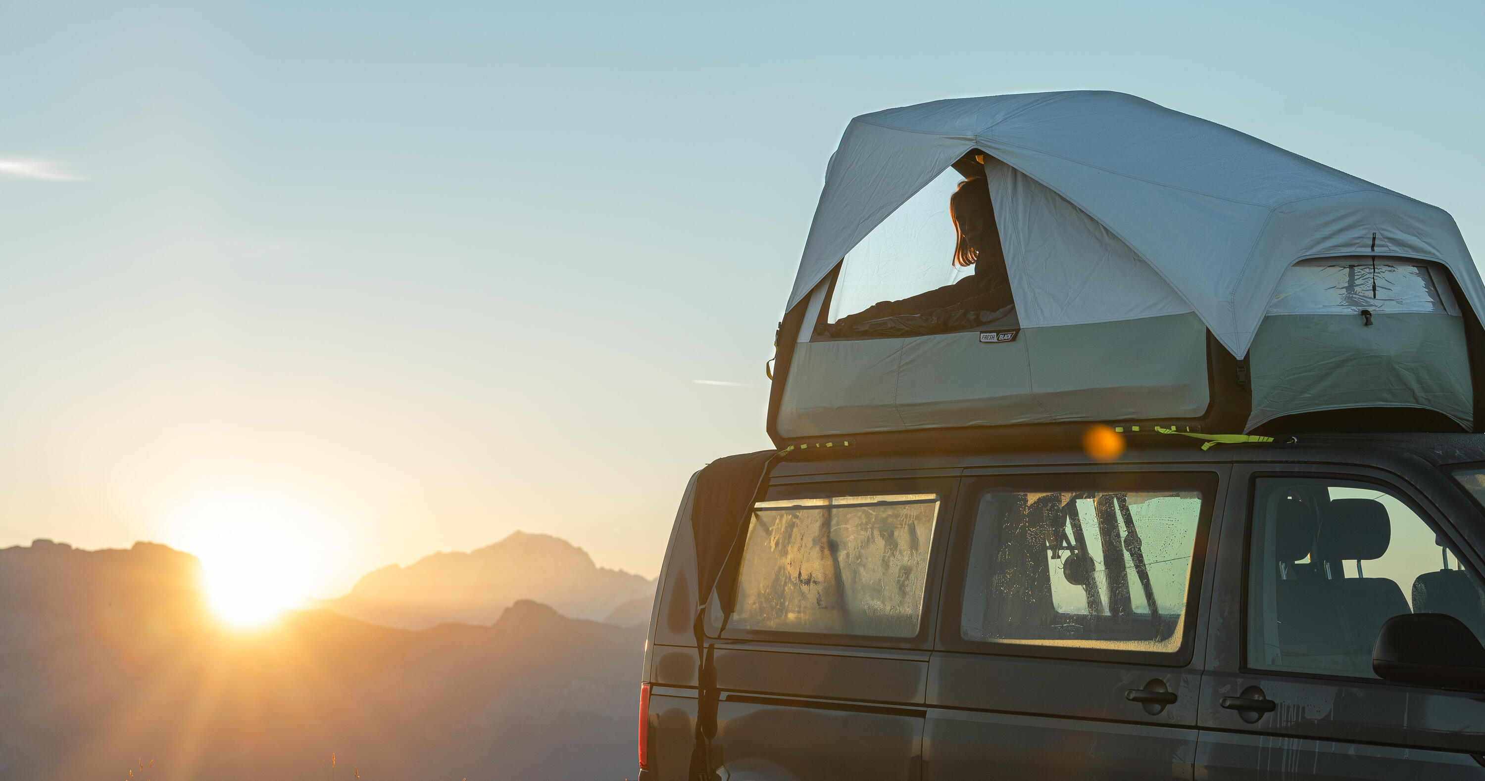 Tenda da tetto VAN MH500 FRESH & BLACK 2 POSTI 1/37