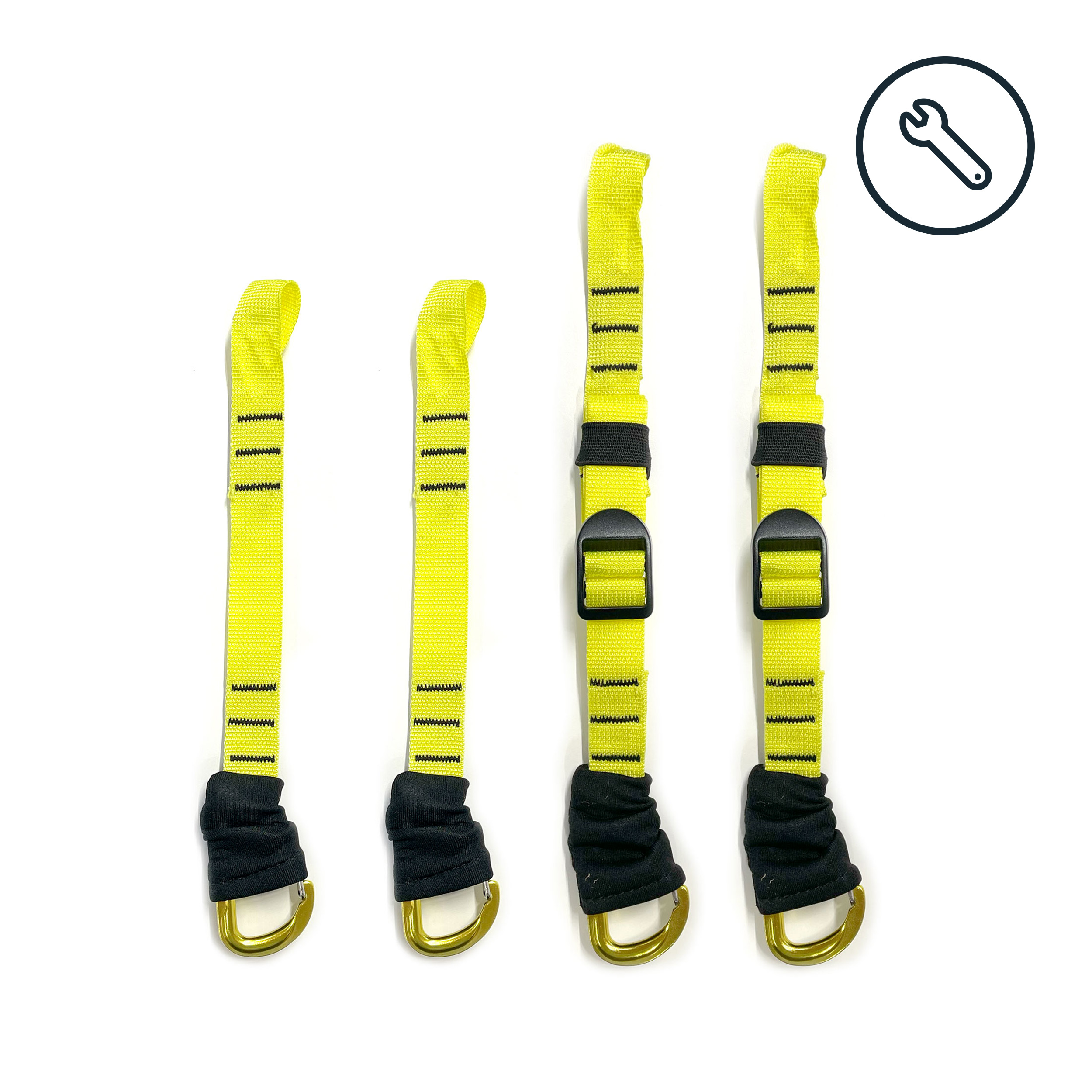 Kit sangles + mousquetons pour tente de van 500 fresh & black - Camping - Bivouac - Quechua- Clubs - Entreprises - Collectivités - Associations