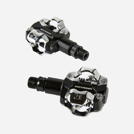 Pedales automáticos MTB Rockrider 520 compatibles Shimano SPD